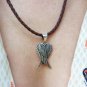 Angel Wings Pendant, Sterling Silver