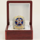 2017 HOUSTON ASTROS WORLD SERIES SPORTS RING WITH WOODEN BOX