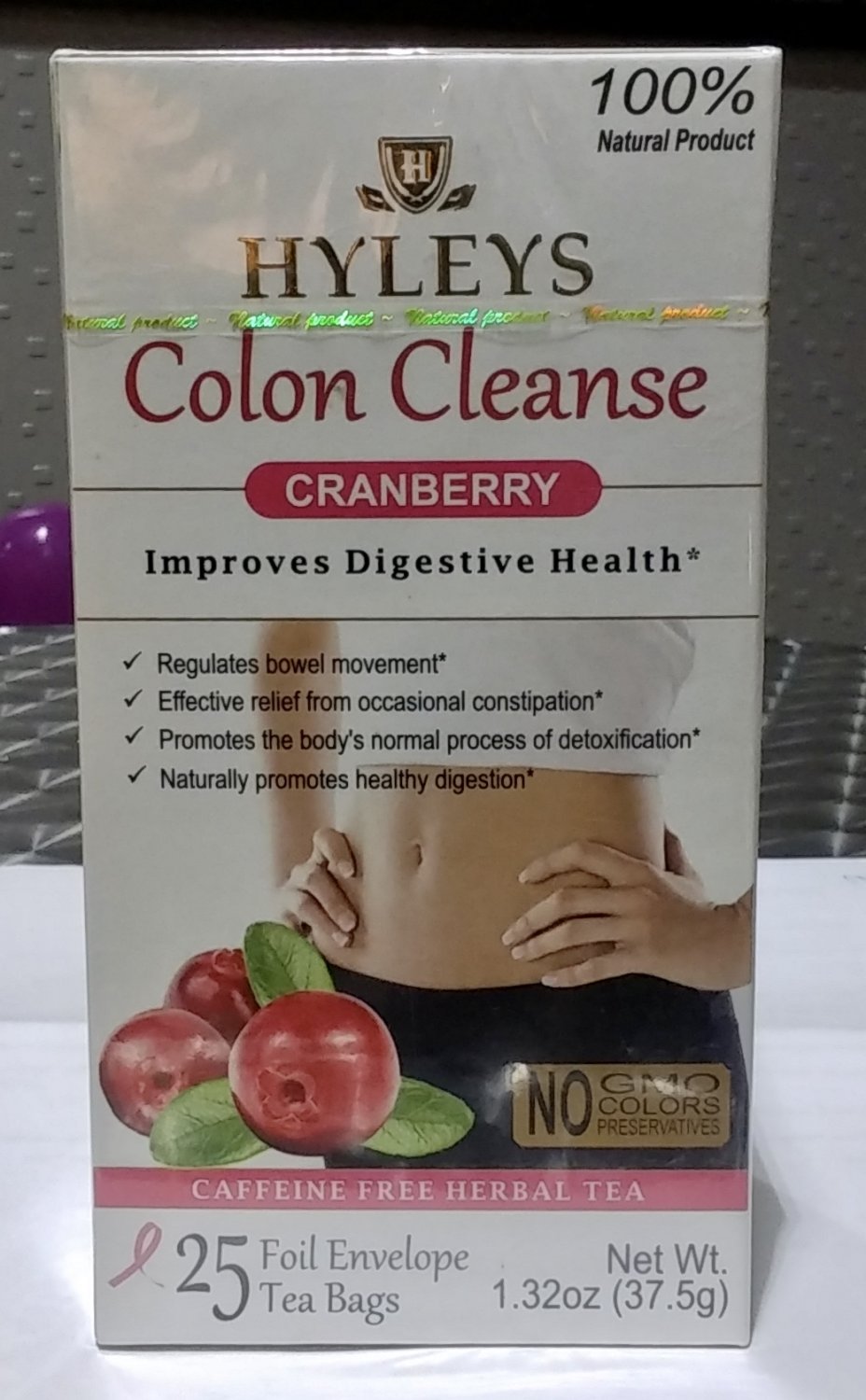 Hyleys Tea Colon Cleanse Cranberry