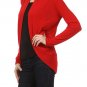 Casual Long Sleeve Open Front Fly Away Dolman Cardigan Cocoon Sweater