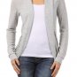 Long Dolman Sleeve Open Front Fly Away Cardigan Cocoon Sweater