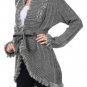 New Wool Blend Belted Sweater Coat Faux Fur Trim Cardigan Fashion Central