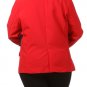New Woman's Plus Size Single Button Blazer Trendy Work Jacket Fashion Central