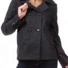 60% Wool Fully Lined Double Breasted Peacoat