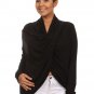 Wrap Around Long Sleeve Blouse Loop Top