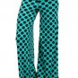 Polka Dot Print Wide Leg Fold Over High Waist Palazzo Flare Lounge Pants