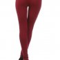 New Stretchy Warm Cotton Cable Knit Leggings w/ Elastic Waist One Size