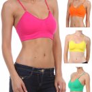 Padded Wirefree Bra Cropped Top Adjustable Removable Straps Fashion Central