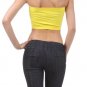 New Strapless Seamless Bandeau Basic Wirefree Bra Cropped Top Fashion Central