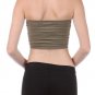 New Strapless Seamless Bandeau Basic Wirefree Bra Cropped Top Fashion Central
