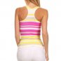 Graphic Racerback Multi-Print Stretchy Tank Tops