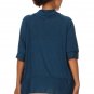 Plus Size 3/4 Sleeve Cocoon Open Draped Cardigan Fashion Central