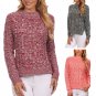 Warm Cable Knit Crew Neck Sweater Fashion Central