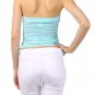Striped Strapless Top
