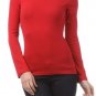 New Basic Cotton Round Crew Neck Top Long Sleeve T-Shirt by Fashion Central