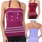 Super Stretchy Halter Polka Dot Top One Size Fits Most