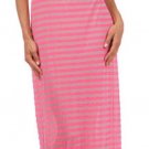Neon Racer Back Striped Maxi Dress