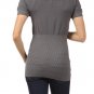 New Woman's Juniors Fitted Off Shoulders Nylon Top Fashion Central