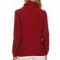 Warm Cable Turtleneck Long Sleeve Sweater