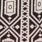 New White Black Aztec Tribal Diamond Printed Leggings
