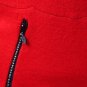Rhinestone Zipper Pocket Hooded Pull Over Ribbed Hoodie Sweater