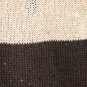 Striped Color Block Metallic Glitter Lurex Long Sleeve Top