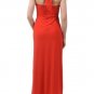 Long Fitted Halter Maxi Dress sizes S/M/L/XL - Fashion Central