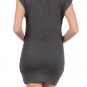 New Short Sleeve Crew Neck Sweater Dress Knit Tunic w/ Pockets Fashion Central