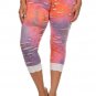 Shredded Colorful Stretchy Plus Size Leggings Fashion Central
