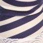 Zig Zag Criss Cross Navy Plus Size Stretchy Leggings Fashion Central