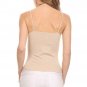 Basic V-Neck Layering Tank Top in Nude Colors Fashion Central