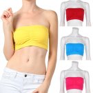 Strapless Bandeau Lightly Padded Wirefree Seamless Bra