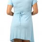 Short Sleeveless Light Weight Beach Dress w/ Square Collar