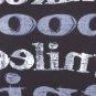 Cropped Reversed logo "Looking Good, Feeling Fine" Short Sleeve T-Shirt