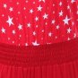 Strapless Retro Jumpsuit Long Romper with Stars