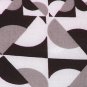 Black White Psychedelic Geometric Print Leggings