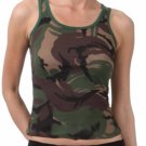 100% Cotton Army Camouflage Tank Top Fashion Central