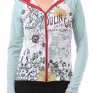 "Moulin de la Gabe" Hooded Sweater 100% Cotton Graphic Hoodie w/ Full Zipper