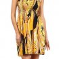 Short Smock Printed Leopard Cheetah Animal Print Dress