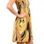 Short Smock Printed Leopard Cheetah Animal Print Dress