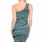Printed Stretchy Short One Shoulder Clubwear Bandage Dress $8 Sale