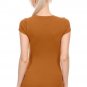 New Basic Cotton V-Neck Short Sleeve T-Shirt