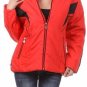 Woman's Water Resistant Parka Winter Coat w/ Faux Fur Trim Jacket