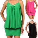 Sexy Blouson Club Wear Rhinestone Dress
