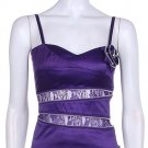 Zipper & Lace Cut Out Sexy Clubwear Tank Top w/ Padding