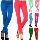New Colorful Skinny Jeans Sexy Jeggings Stretchy Slim Cotton Spandex Pants