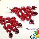 Earrings Red berry