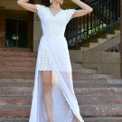 summer white gown