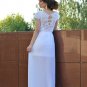 summer white gown