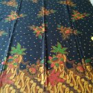 Batik Pekalongan Manual Stamp Fabric Cotton Sablon Malam Indonesian HMT 03